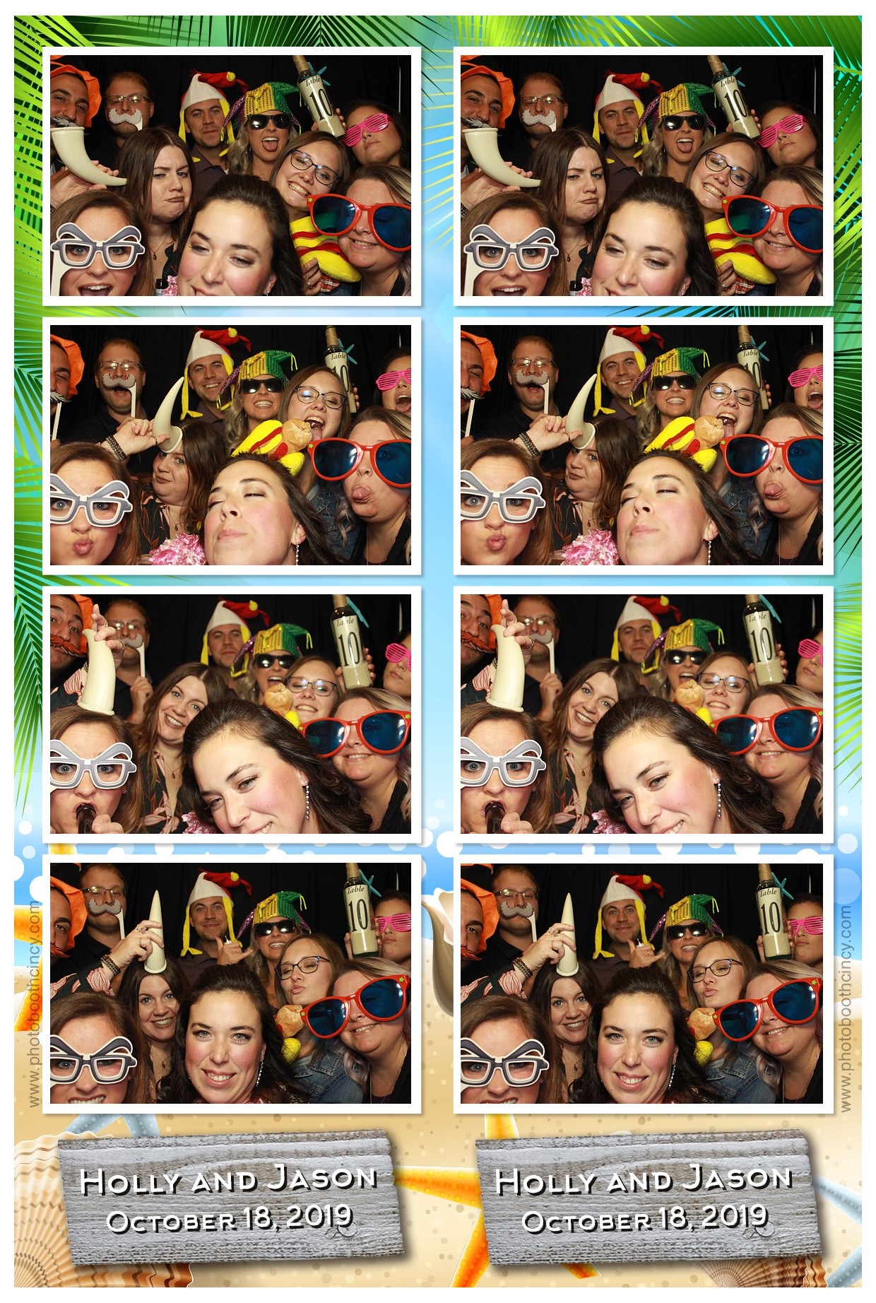 Holly and Jason's reception | View more photos from the event at gallery.photoboothcincy.com/u/PhotoBoothCincy/Holly-and-Jasons-reception